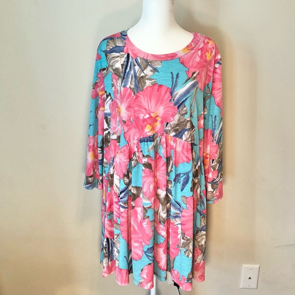 Pink Coconut Boutique XL Tunic Top